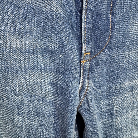 Aritzia Denim Forum The 90s Edie Lo-Rise Cargo Jeans Size 30 100% Cotton - Picture 6 of 16